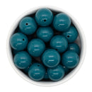 Teal Solid Beads 20mm (Package of 10)