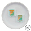 Just one more Thrift Trip. Printed Silicone Focal Bead 28mm (Package of 2) - ABC Exclusive