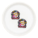 My Weekend is Booked Silicone Focal Bead 27mm (Package of 2)