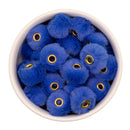 Large Hole Fuzzy Rondelle 19x12mm (Package of 10)