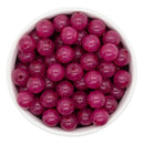 Hot Pink Glitter Beads 12mm (Package of 20)