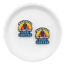Whatever I'm Getting Iced Coffee Focal Bead 30x25mm (Package of 2)