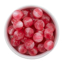 Watermelon Shimmer & Pearly Luster Duo Beads 16mm (Package of 10)