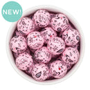 Light Pink Bandana Printed Beads 20mm (Package of 10)