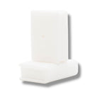 3-D White Book Silicone Focal Bead 27x21x9mm (Package of 2)