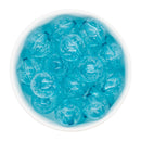 Teal Bubble Beads 20mm (Package of 10)