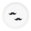3-D Mustache Silicone Focal Bead 30x10x7mm (Package of 2)