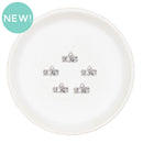 Silver 2026 Alloy Charm 9x14mm (Package of 5)