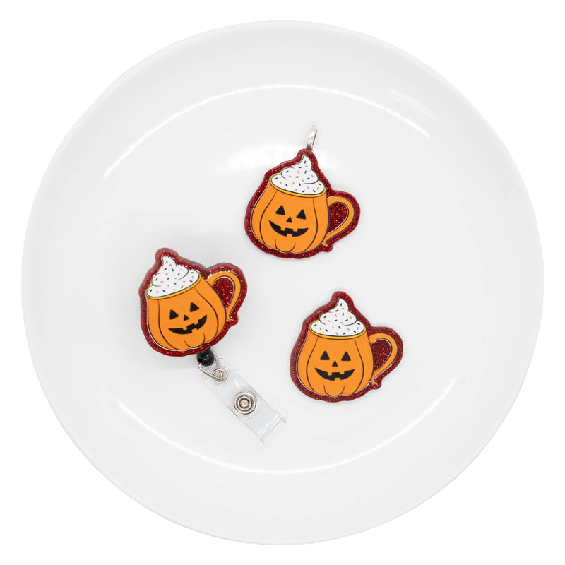 Jack-O-Lantern Mug Acrylic Accent 44x46mm (Package of 1)