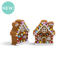 3-D Gingerbread House Silicone Focal Bead 33x30x13mm (Package of 2)