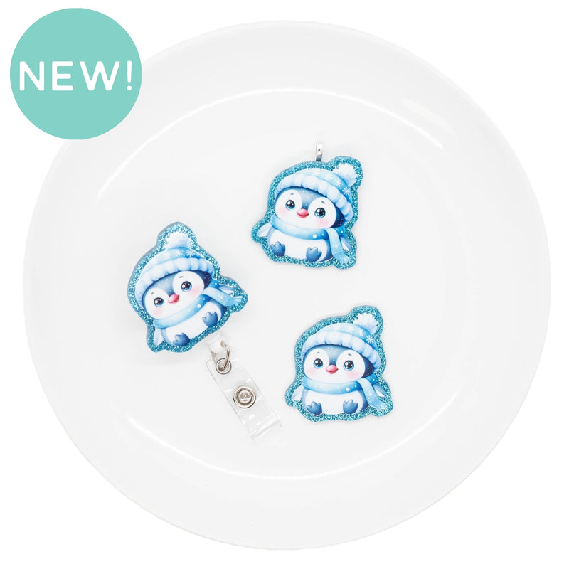 Winter Penguin Acrylic Accent 45x42mm (Package of 1)