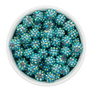 Peacock Rhinestone Beads 12mm (Package of 20)