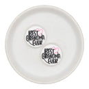 Best Grandma Ever Silicone Focal Bead 28mm (Package of 2)