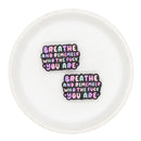 Breathe and Remember Who the Fuck You Are Silicone Focal Bead (Package of 2)