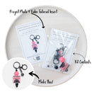 Emotionally Attached Bookish Keychain Kit