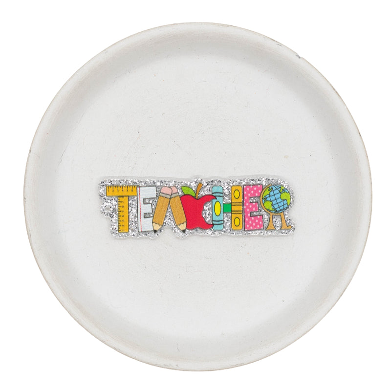 Teacher Acrylic Accent w/Hole 60x19mm (Package of 1)