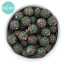 Boho Leopard Silicone Beads 15mm (Package of 10)