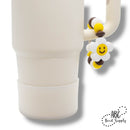 Smiley Daisy Silicone Beverage Charm Kit