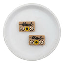 Blessed Mom w/Sunflower Silicone Focal Bead 30x18mm (Package of 2)