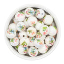 Iridescent Tulips Printed Variety Pack Beads 16mm (Package of 10)