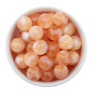 Peach Shimmer & Pearly Luster Duo Beads 16mm (Package of 10)