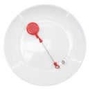 Red Solid Beadable Badge Reel (Package of 1)