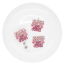 We Listen, and We Don't Judge Acrylic Accent 41x45mm (Package of 1)