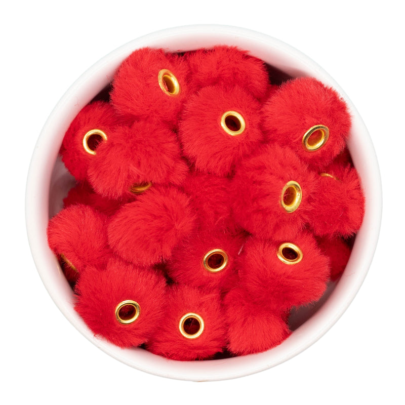 Large Hole Fuzzy Rondelle 19x12mm (Package of 10)