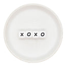"XOXO" Letter Set Silicone Beads 12mm