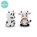 3-D Charlie the Cow Silicone Focal Bead 32x27mm (Package of 2)