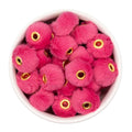 Large Hole Fuzzy Rondelle 19x12mm (Package of 10)