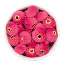 Large Hole Fuzzy Rondelle 19x12mm (Package of 10)