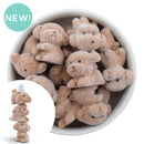 Flocked Dog Beads (Package of 2)