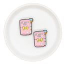 Planner Girl Silicone Focal Bead 30x24mm (Package of 2)