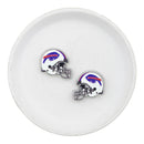 Buffalo Bills Helmet Acrylic Focal Bead 27mm (Package of 2)