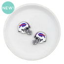 Buffalo Bills Helmet Acrylic Focal Bead 27mm (Package of 2)