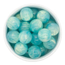Mint Blue Pearly Luster Beads 20mm (Package of 10)