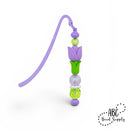 3-D Tulip Silicone Focal Bead 14x29x13mm (Package of 2)