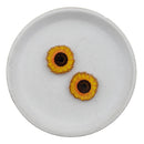 Sunflower Acrylic Focal Bead 24mm (Package of 2)