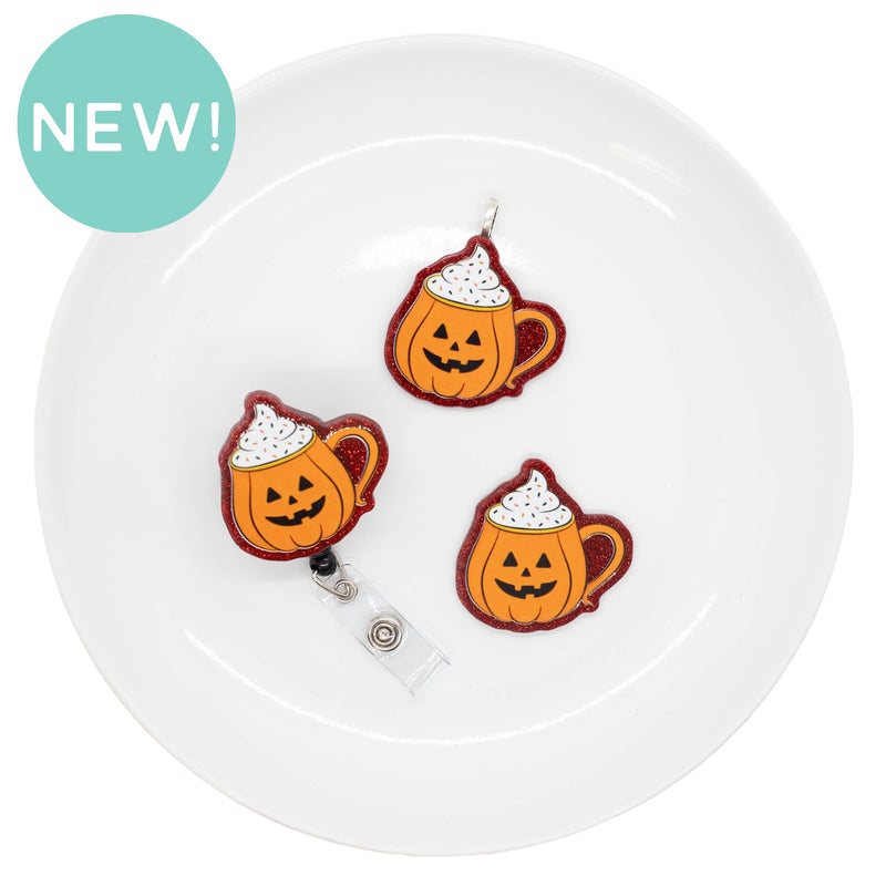 Jack-O-Lantern Mug Acrylic Accent 44x46mm (Package of 1)