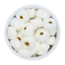 Large Hole Fuzzy Rondelle 19x12mm (Package of 10)