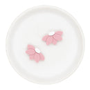Mauve Flower Silicone Focal Bead 18x30mm (Package of 2)