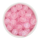 Light Pink Translucent Holographic Spangle Beads 16mm (Package of 10)