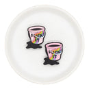 Fuck It Paint Bucket Silicone Focal Bead (Package of 2)