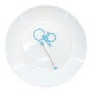 Turquoise Economy Beadable Keychain (Package of 1)