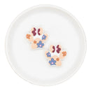 Flower Imprint Paw Focal Bead 29x30mm (Package of 2)