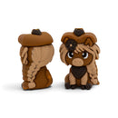 3-D Western Wilma Silicone Focal Bead 31x21x15mm (Package of 2)