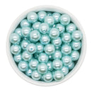Mint Blue Pearl Beads 12mm (Package of 20)