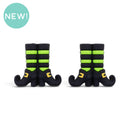 3-D Witch Legs Silicone Focal Bead 28x31x8mm (Package of 2)