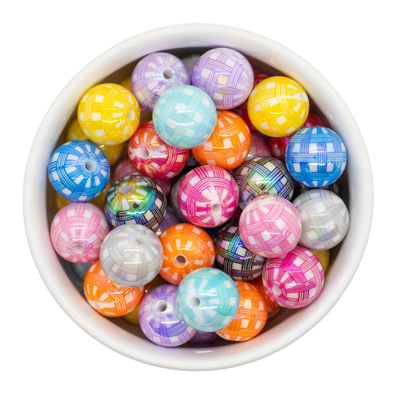 Iridescent Weave Variety Pack Beads 16mm (Package of 10)